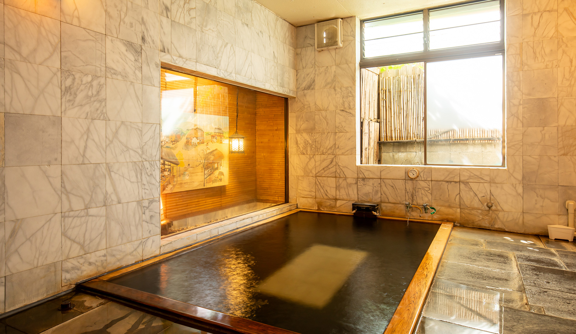 檜風呂「萩の湯」